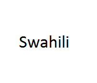 Swahili